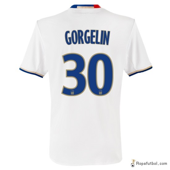 Camiseta Lyon Replica Primera Ropa Gorgelin 2016/17 Blanco